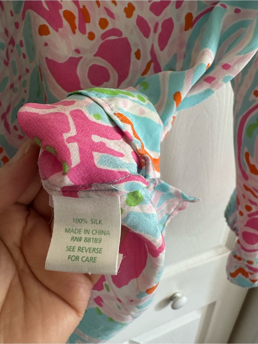 Lilly Pulitzer Elsa Top Jellies Be Jammin silk Small HTF - Picture 4 of 6